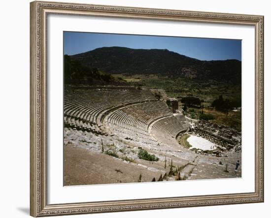 Theatre at Ephesus, 3rd Century BC Built to House 24,000 Spectators-null-Framed Photographic Print