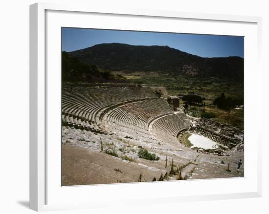 Theatre at Ephesus, 3rd Century BC Built to House 24,000 Spectators-null-Framed Photographic Print