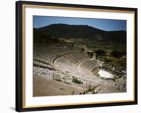 Theatre at Ephesus, 3rd Century BC Built to House 24,000 Spectators-null-Framed Photographic Print