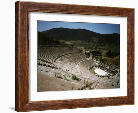 Theatre at Ephesus, 3rd Century BC Built to House 24,000 Spectators-null-Framed Photographic Print