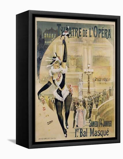 Theatre De L'Opera Poster-Henri Gray-Framed Premier Image Canvas