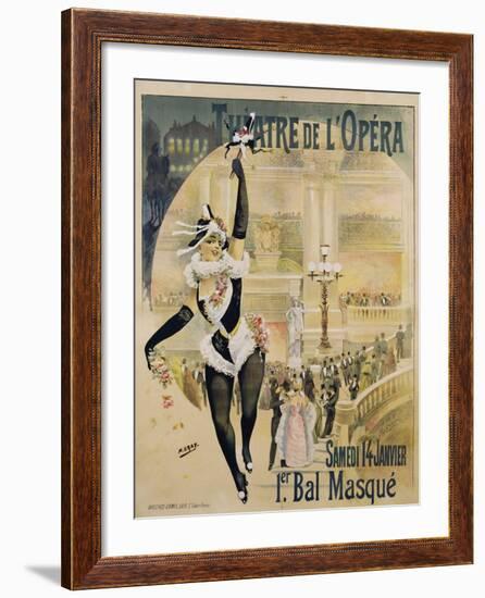 Theatre De L'Opera Poster-Henri Gray-Framed Giclee Print