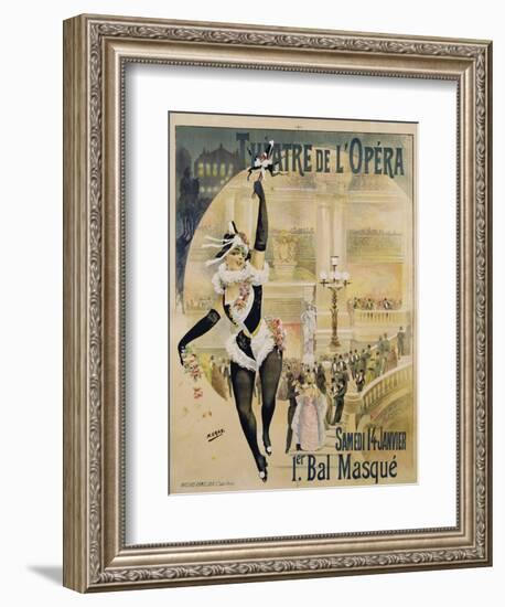 Theatre De L'Opera Poster-Henri Gray-Framed Giclee Print