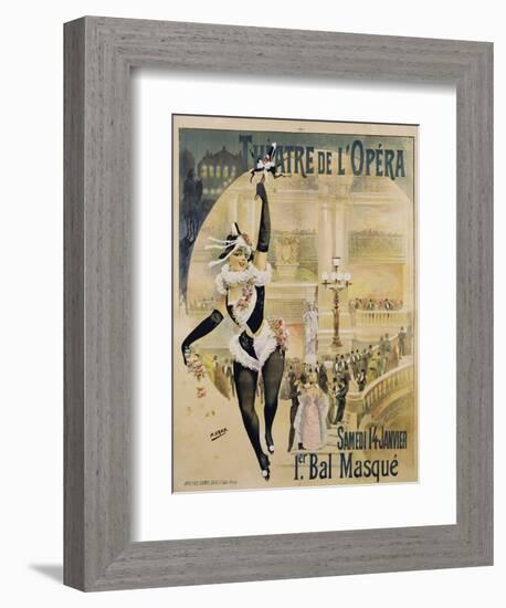 Theatre De L'Opera Poster-Henri Gray-Framed Giclee Print