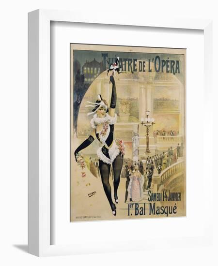 Theatre De L'Opera Poster-Henri Gray-Framed Giclee Print