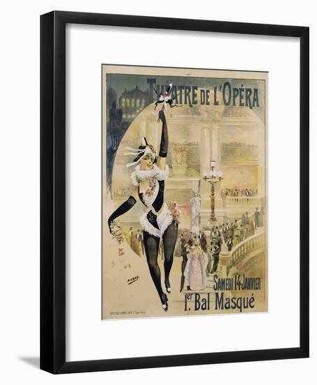 Theatre De L'Opera Poster-Henri Gray-Framed Giclee Print