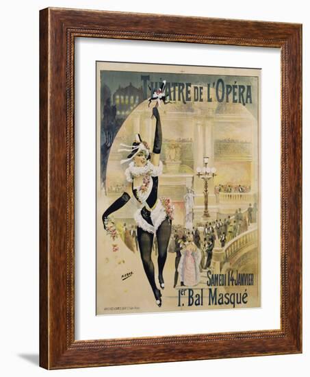 Theatre De L'Opera Poster-Henri Gray-Framed Giclee Print