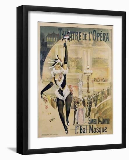 Theatre De L'Opera Poster-Henri Gray-Framed Giclee Print