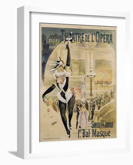 Theatre De L'Opera Poster-Henri Gray-Framed Giclee Print