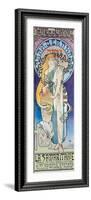 Theatre de la Renaissance-Alphonse Mucha-Framed Giclee Print