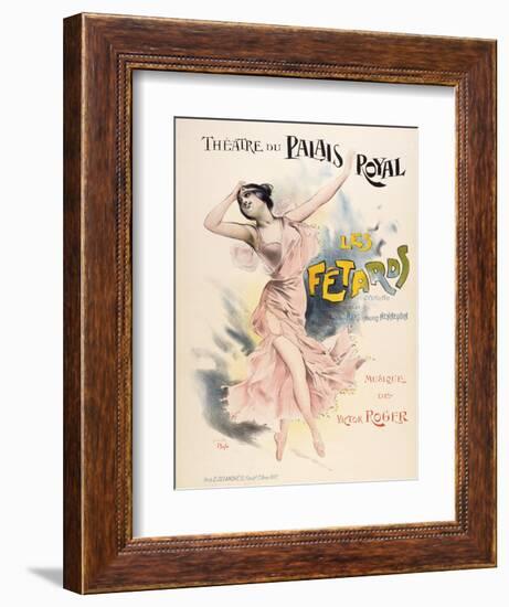 Theatre Du Palais Royal-null-Framed Giclee Print