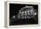 Theatre, 'Gendarmenmarkt', Berlin, middle, night photography-Christian Hikade-Framed Premier Image Canvas