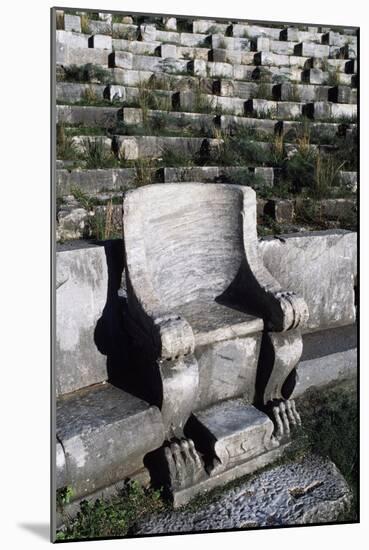 Theatre in Priene, Turkey-null-Mounted Giclee Print