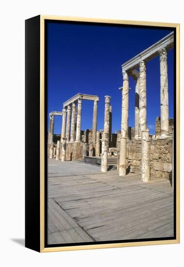 Theatre, Leptis Magna, Libya, 1-2 Ad-Vivienne Sharp-Framed Premier Image Canvas