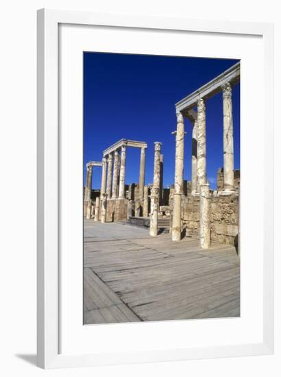 Theatre, Leptis Magna, Libya, 1-2 Ad-Vivienne Sharp-Framed Photographic Print