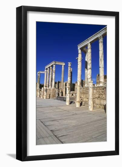 Theatre, Leptis Magna, Libya, 1-2 Ad-Vivienne Sharp-Framed Photographic Print