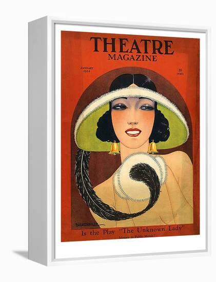 Theatre Magazine, 1924, USA-null-Framed Premier Image Canvas