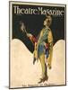 Theatre Magazine, Clowns Jesters Magazine, USA, 1921-null-Mounted Giclee Print