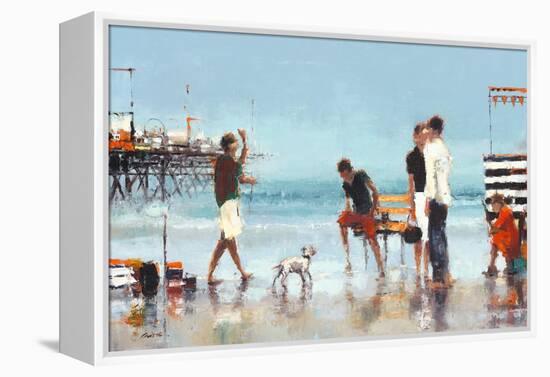 Theatre of the Tides-Lorraine Christie-Framed Stretched Canvas