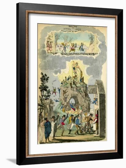 Theatre Royal - the Actors' Climax-Theodore Lane-Framed Giclee Print