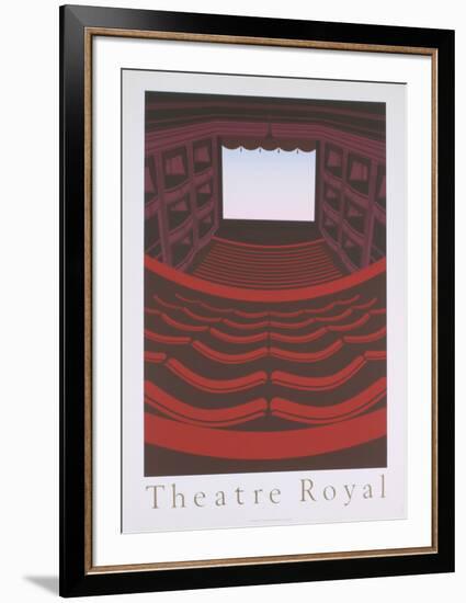 Theatre Royal-Perry King-Framed Serigraph