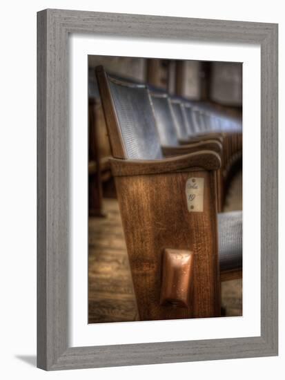 Theatre Seating-Nathan Wright-Framed Photographic Print