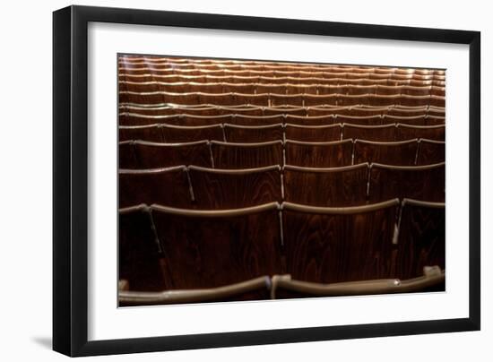 Theatre Seating-Nathan Wright-Framed Photographic Print