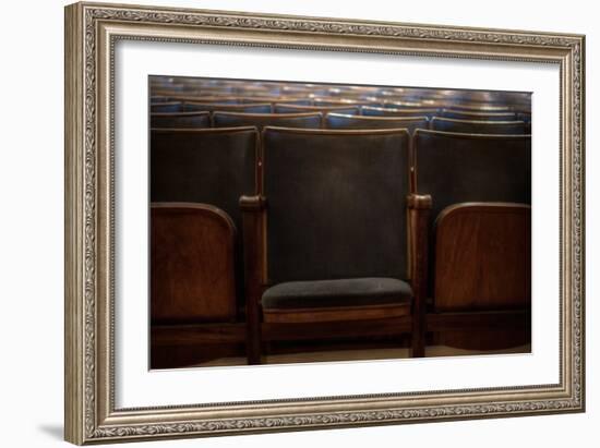 Theatre Seating-Nathan Wright-Framed Photographic Print