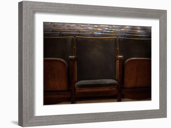 Theatre Seating-Nathan Wright-Framed Photographic Print