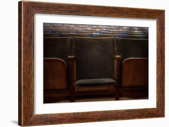 Theatre Seating-Nathan Wright-Framed Photographic Print