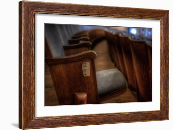 Theatre Seating-Nathan Wright-Framed Photographic Print