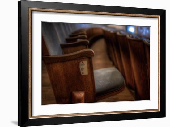 Theatre Seating-Nathan Wright-Framed Photographic Print