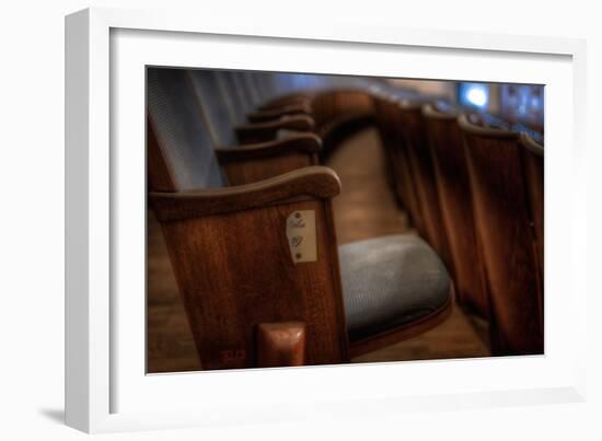 Theatre Seating-Nathan Wright-Framed Photographic Print