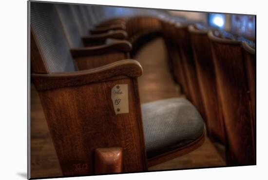 Theatre Seating-Nathan Wright-Mounted Photographic Print