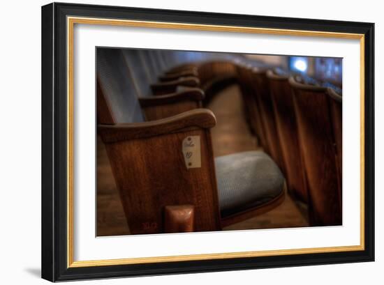 Theatre Seating-Nathan Wright-Framed Photographic Print