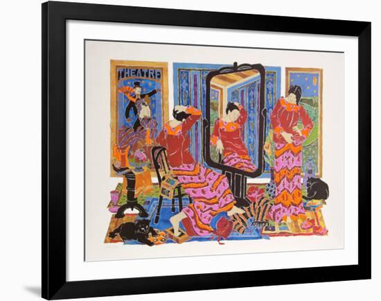 Theatre-Estelle Ginsburg-Framed Limited Edition