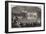 Theatricals on Board HMS Perseus, in Yokohama Bay-null-Framed Giclee Print