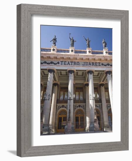 Theatro Juarez, Built Between 1873 and 1903, Guanajuato City, Guanajuato, Mexico, North America-Richard Maschmeyer-Framed Photographic Print