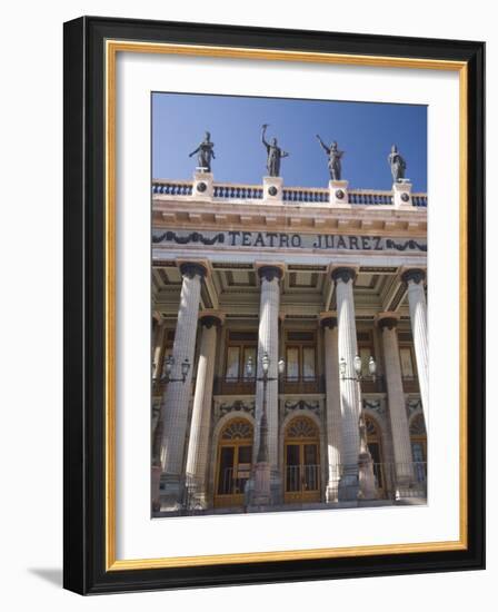 Theatro Juarez, Built Between 1873 and 1903, Guanajuato City, Guanajuato, Mexico, North America-Richard Maschmeyer-Framed Photographic Print