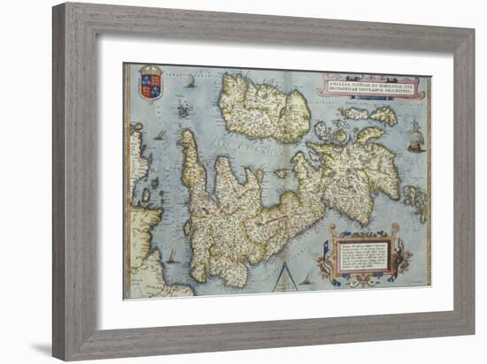 Theatrum Orbis Terrarum-Abraham Ortelius-Framed Giclee Print