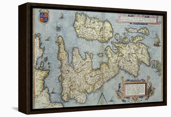 Theatrum Orbis Terrarum-Abraham Ortelius-Framed Premier Image Canvas