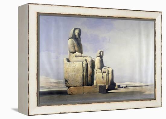 Thebes, December 4th 1838, 19th Century-David Roberts-Framed Premier Image Canvas