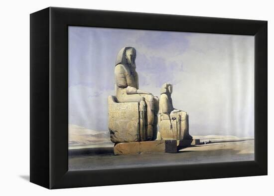 Thebes, December 4th 1838, 19th Century-David Roberts-Framed Premier Image Canvas