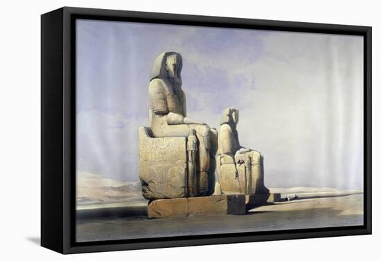 Thebes, December 4th 1838, 19th Century-David Roberts-Framed Premier Image Canvas