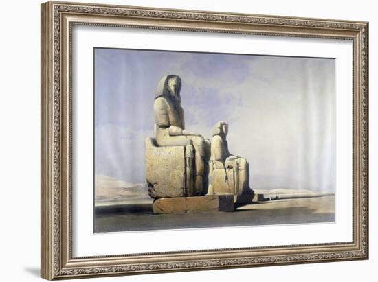 Thebes, December 4th 1838, 19th Century-David Roberts-Framed Giclee Print