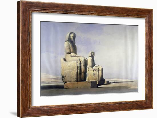 Thebes, December 4th 1838, 19th Century-David Roberts-Framed Giclee Print