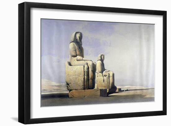 Thebes, December 4th 1838, 19th Century-David Roberts-Framed Giclee Print
