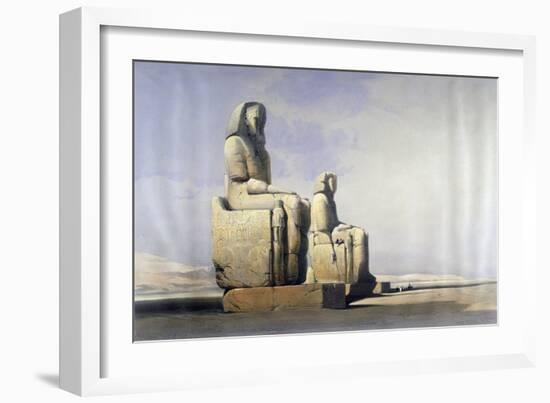 Thebes, December 4th 1838, 19th Century-David Roberts-Framed Giclee Print