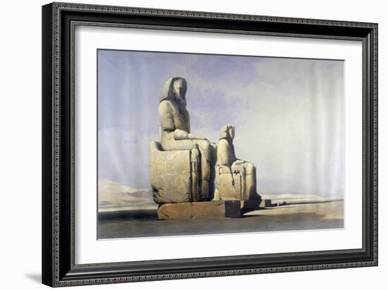 Thebes, December 4th 1838, 19th Century-David Roberts-Framed Giclee Print