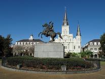 Jackson Square in New Orleans-theflashbulb-Framed Premier Image Canvas